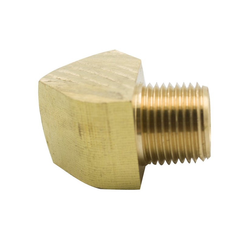 Legines 45 Degree Street Elbow 1/4" NPT Male x 1/4" NPT Female Brass Pipe Fitting (Pack of 2) - Image 4